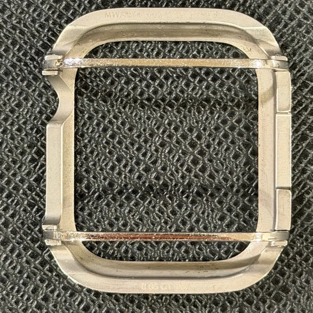 Michele Silver Diamond Watch Bezel - Picture 2 of 10